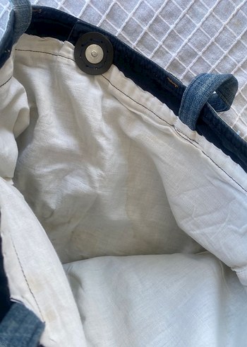  Beden mavi Renk Y2k vintage grunge bohem red star von dutch killstar jean çanta