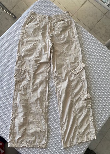 Urban Outfitters Urban outfitters krem kargo pantolon y2k