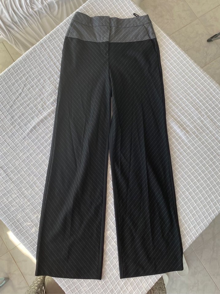 İpekyol siyah gri kumaş pantolon - Görsel 4