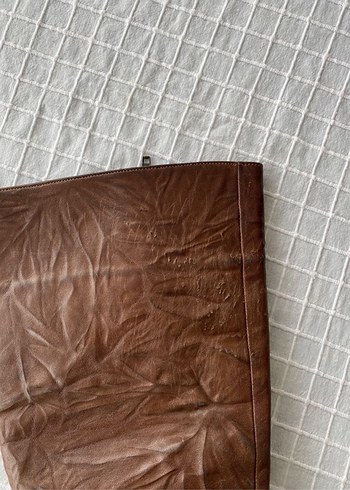 Y2k vintage western kovboy bohem kahverengi taba deri çizme - Görsel 8