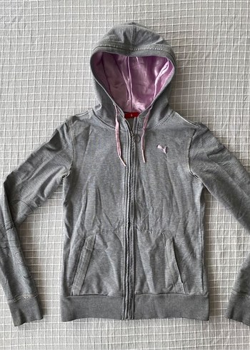 Puma lolita y2k vintage gri spor hırka ceket - Görsel 4