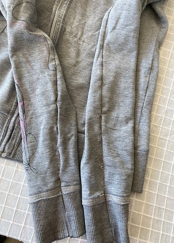 Puma lolita y2k vintage gri spor hırka ceket - Görsel 9