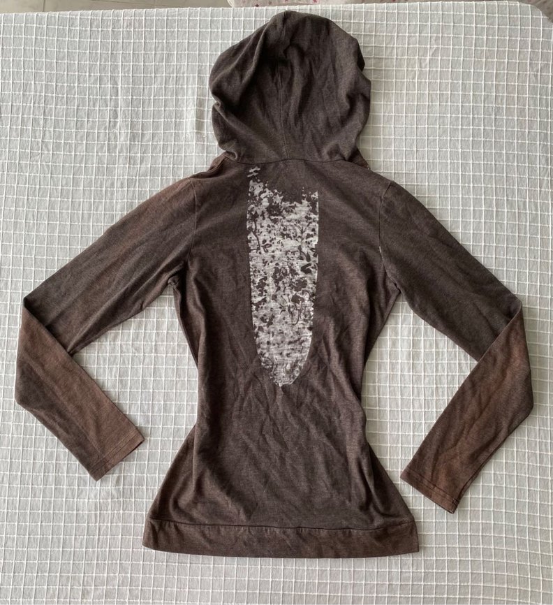 Y2k vintage gothic grunge bohem vampirecore bluz body - Görsel 4