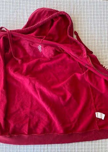 Ltb y2k vintage lolita pembe zip hırka sweatshirt - Görsel 5
