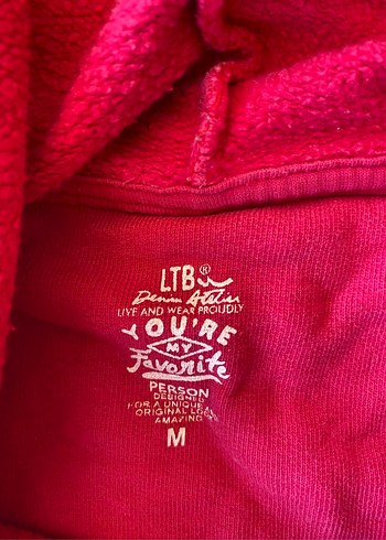 Ltb y2k vintage lolita pembe zip hırka sweatshirt - Görsel 6