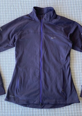 Nike dri-fit mor spor hırka zip ceket - Görsel 3