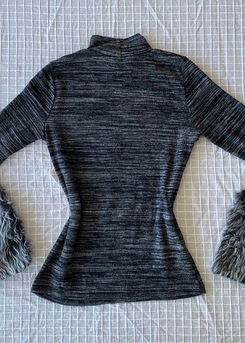 Fur y2k vintage baddie kazak bluz - Görsel 3