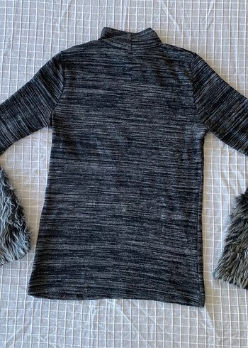 Fur y2k vintage baddie kazak bluz - Görsel 5