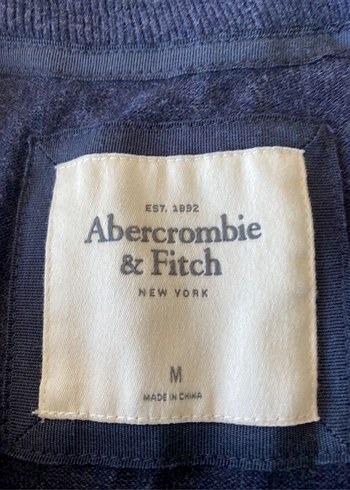 Abercrombie & Fitch y2k vintage downtown lacivert hırka - Görsel 3