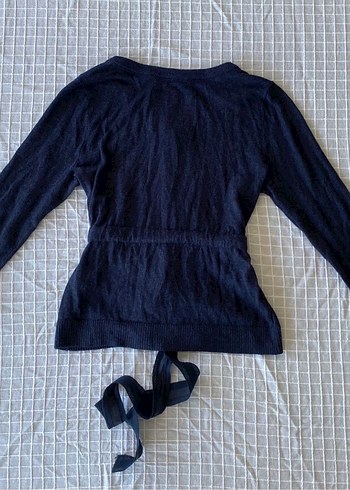 Abercrombie & Fitch y2k vintage downtown lacivert hırka - Görsel 5