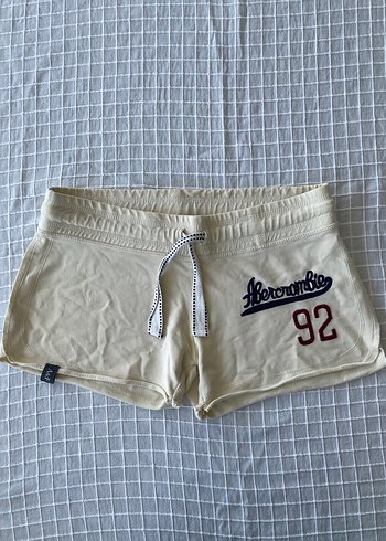 Abercrombie & Fitch y2k krem mini şort
