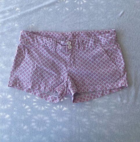 Benetton y2k lolita pembe mini şort