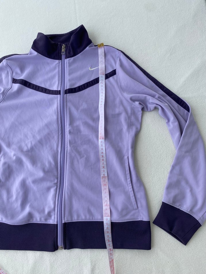 Nike y2k vintage mor lila spor ceket — görsel 8/9
