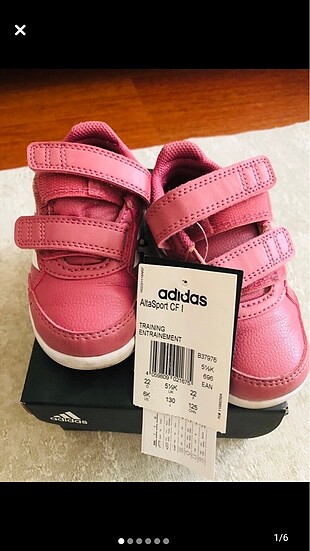 Adidas kız bebek 22 no ayakkabı