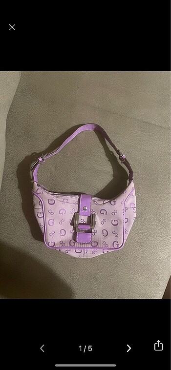 Guess y2k vintage baget çanta