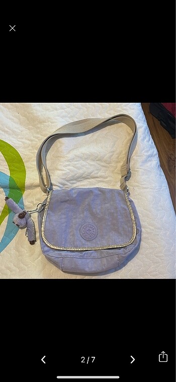 Kipling Kipling Lila Kol Çantası