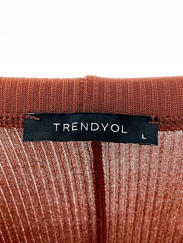 l Beden kahverengi Renk Trendyol & Milla Midi Etek %70 İndirimli.