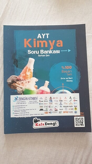 KafaDengi yayınları AYT Kimya Soru bankası