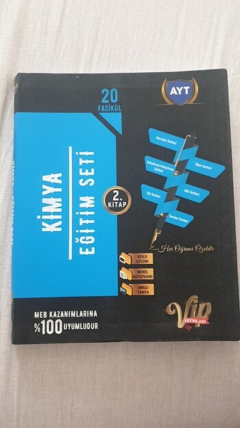 VİP Yayınları AYT Kimya Eğitim Seti 2. kitap