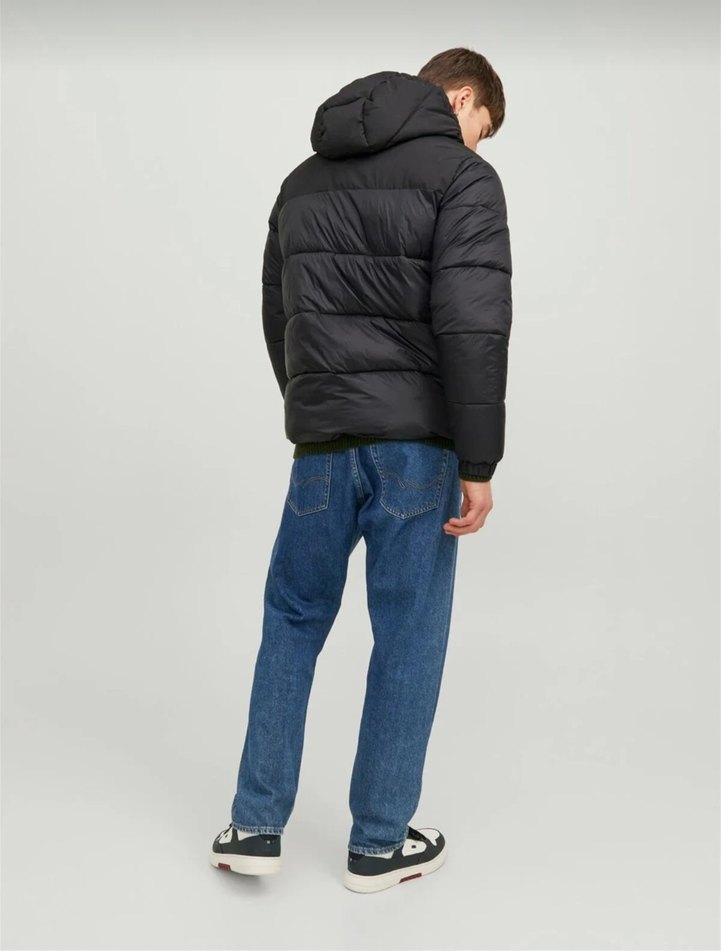 Jack Jones Rüzgar Geçirmez Kapüşonlu Puffer Mont - Görsel 5