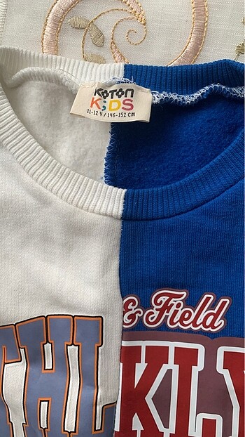 11-12 Yaş Beden NBA sweatshirt