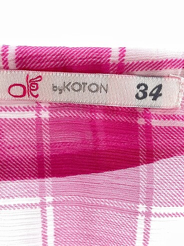 34 Beden çeşitli Renk Koton Gömlek %70 İndirimli.