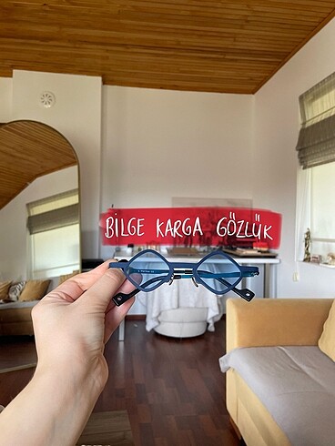Bilge karga marjinal gözlük