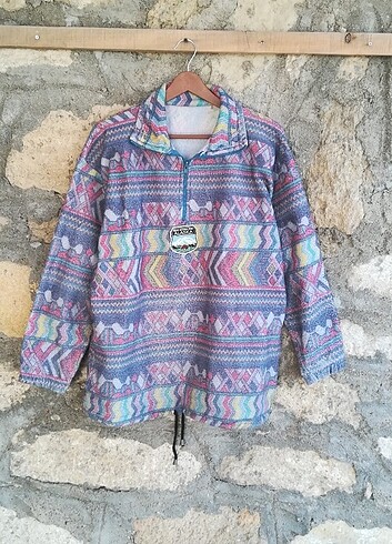 Desenli Vintage Sweat