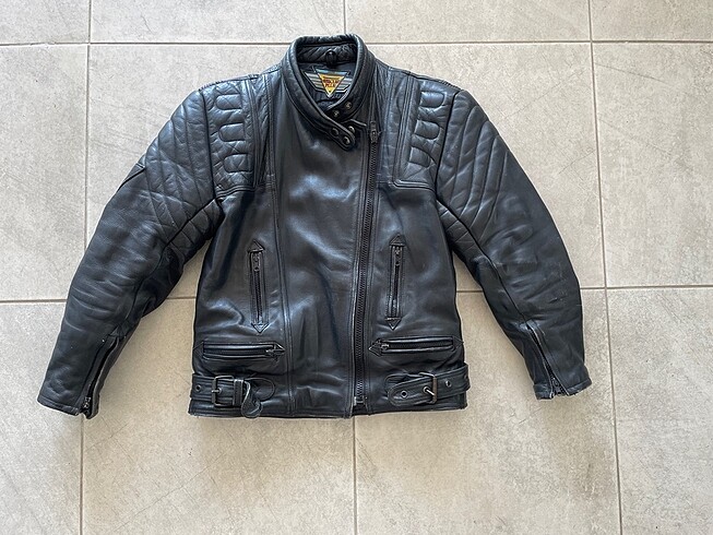 Vintage motosiklet ceketi