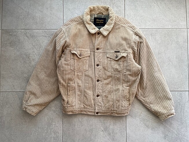 Wrangler fitilli kadife mont