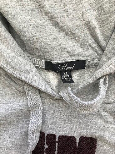 xs Beden gri sweatshirt