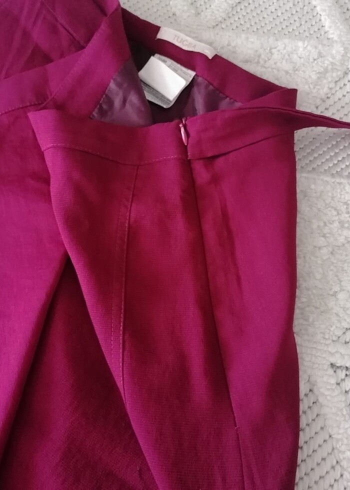 Önden bağlamalı etek - Görsel 3