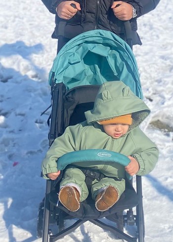 9- 36 kg Beden Turkuaz Bebek Arabası