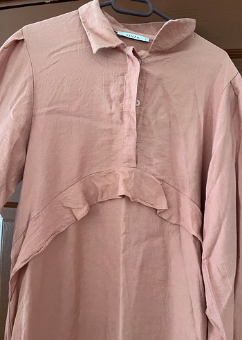 Zara Tesettür keten tunik