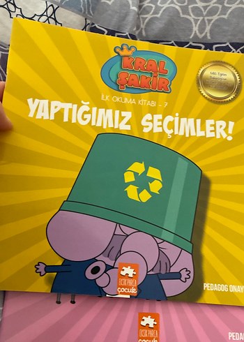 Kral Şakir 5 Adet Çocuk Kitabı - Görsel 3