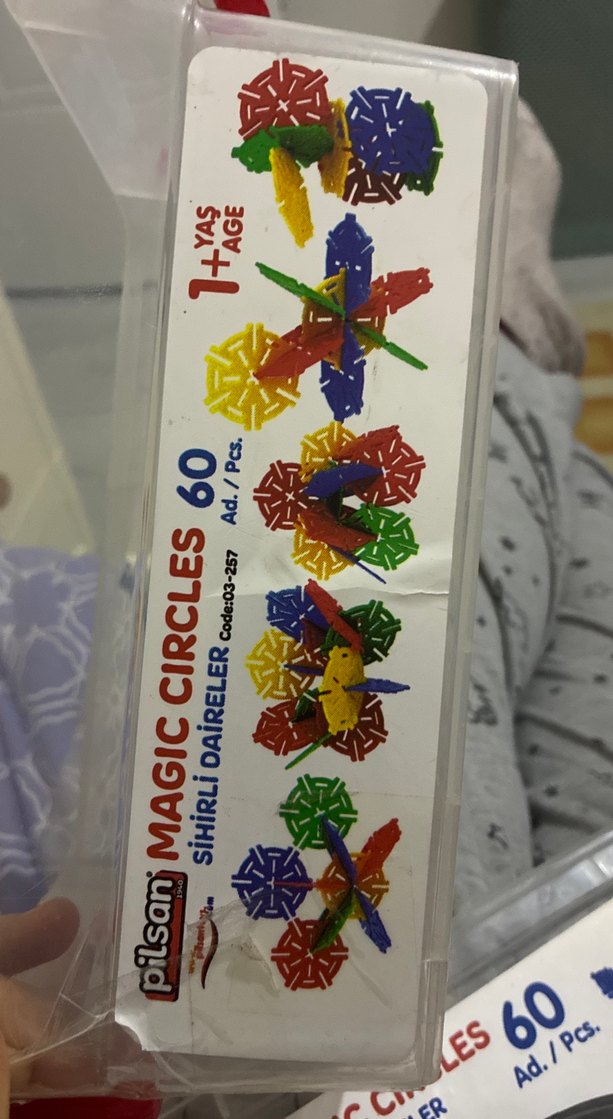 Pilisan Magic Circles 60 Parça Renkli Eğitim Oyuncağı - Görsel 4