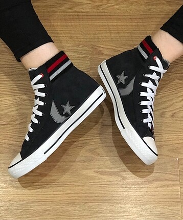 #converse all star süet siyah