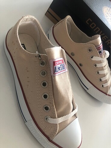 Converse Bej renk Converse teşhir ürün A kalite