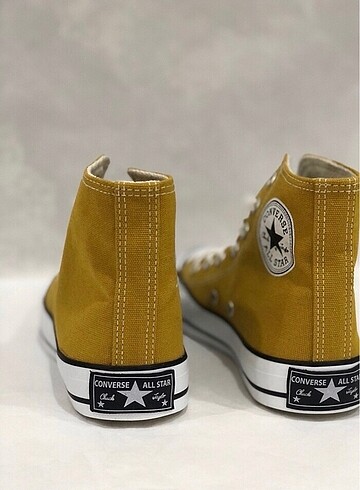 37 Beden sarı Renk Converse allstar chucktaylor yenisezon