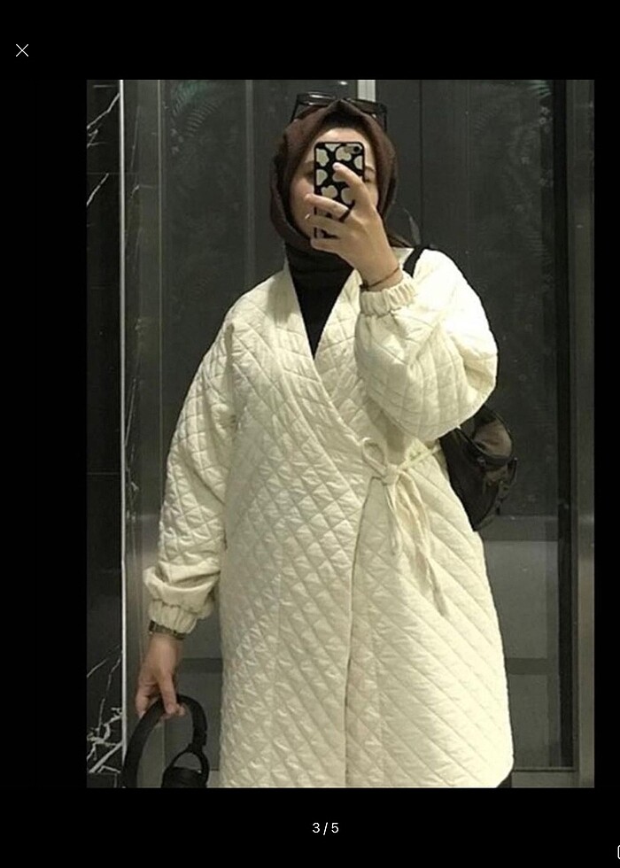 Kapitone kimono - Görsel 2