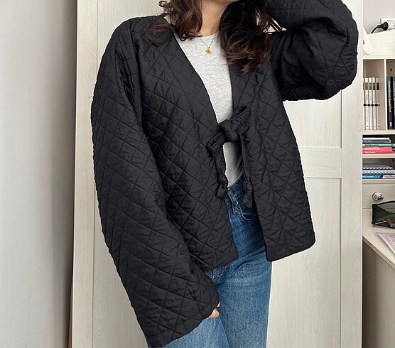 Kapitone kimono - Görsel 2