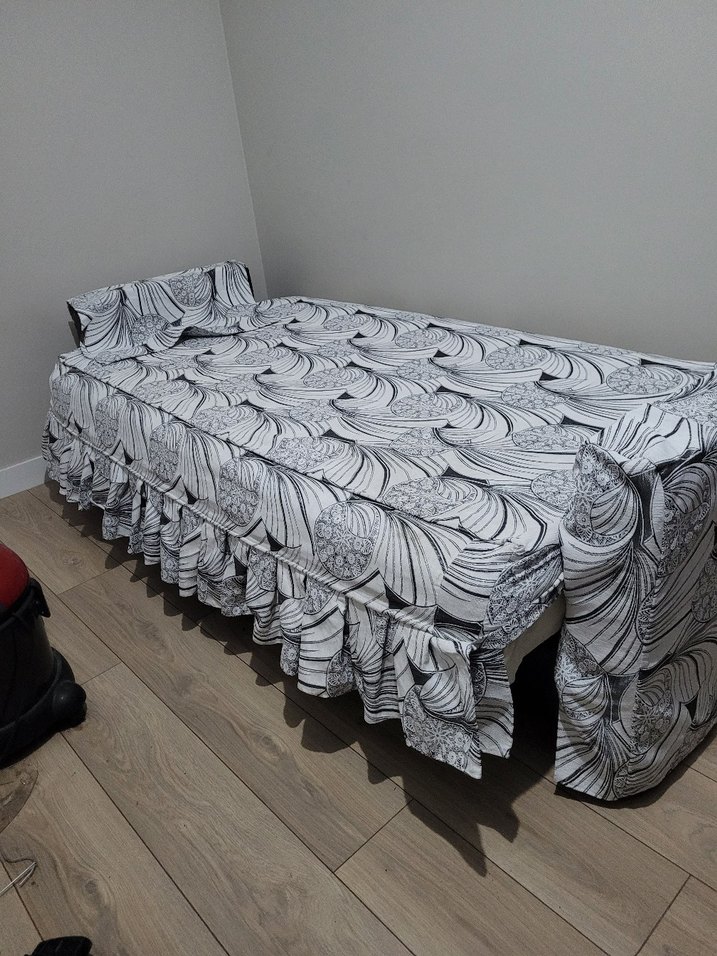 Gri Desenli Modern Kanepe Örtüsü - Görsel 3