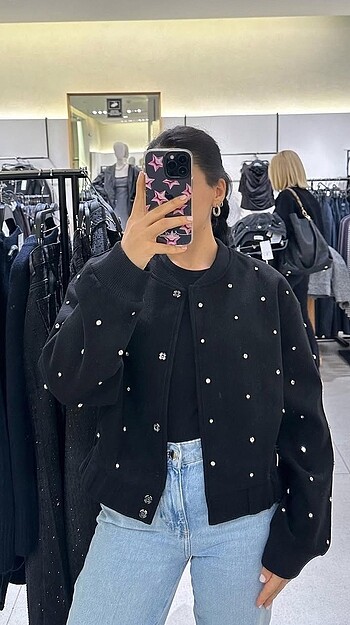 Zara Zara taşlı ceket