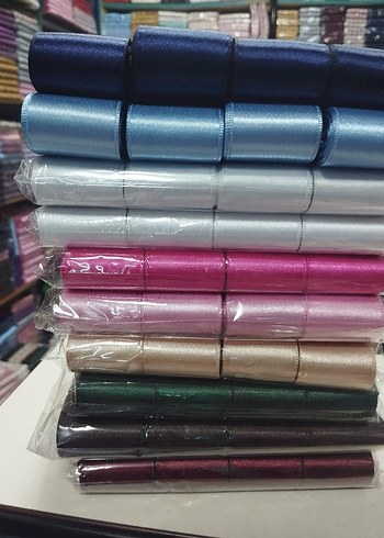 4 cm saten kurdele 10 metre