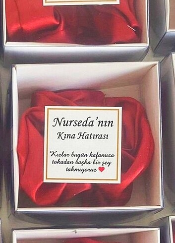 Saten Toka Kına Hediyesi