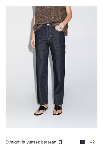 Massimo dutti Straight Fit Kadın Jean