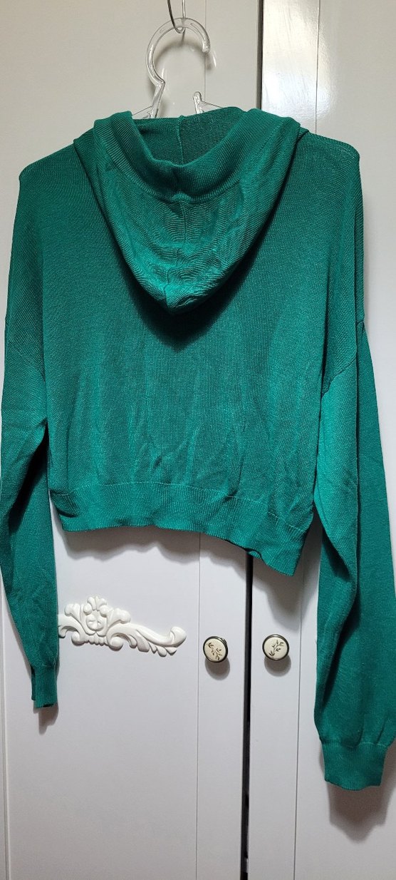 H&m kapüşonlu İnce triko kazak - Görsel 5