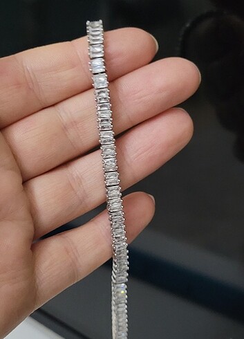 Beden beyaz Renk Gümüş bileklik