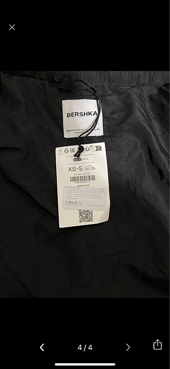 s Beden bershka mont