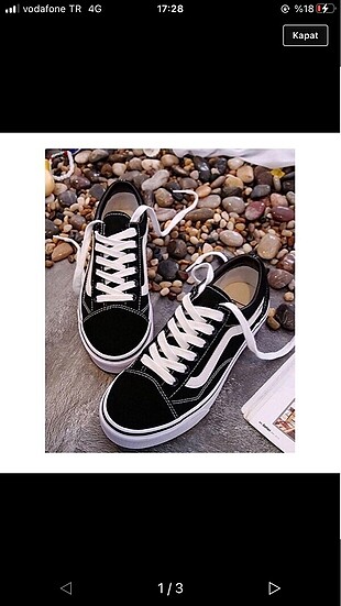 Vans sıfır ürün